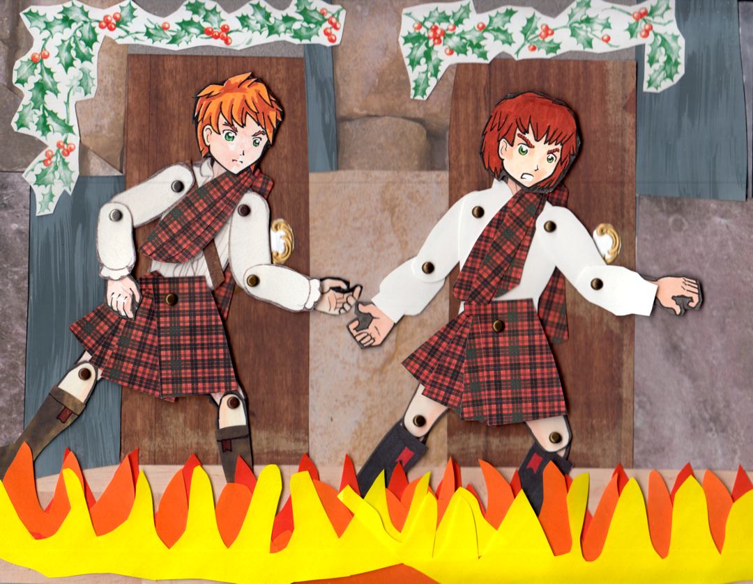 Christmas of Fire II 3 panel 5