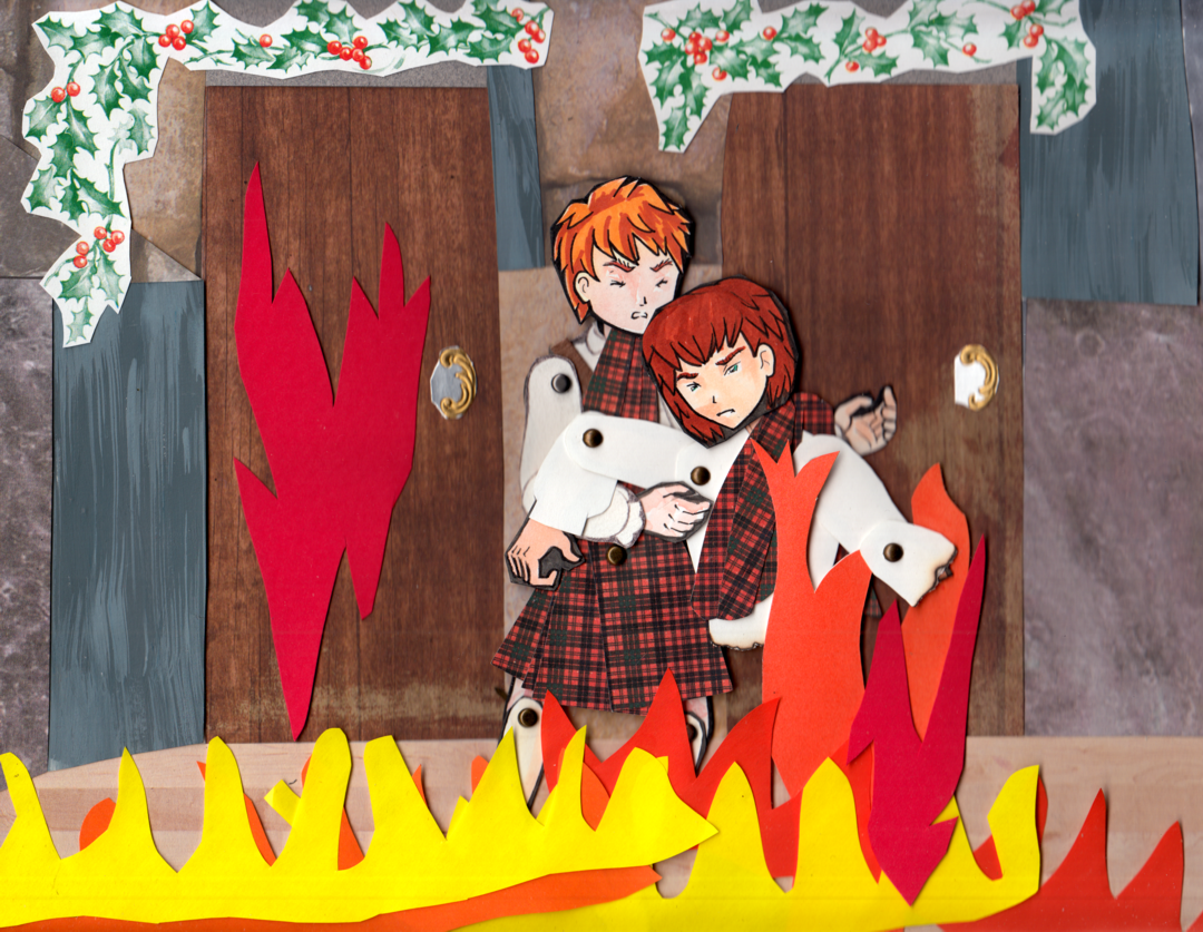 Christmas of Fire II 4 panel 4