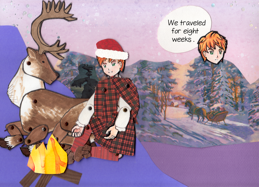 Comet leaves his track 2 panel 6