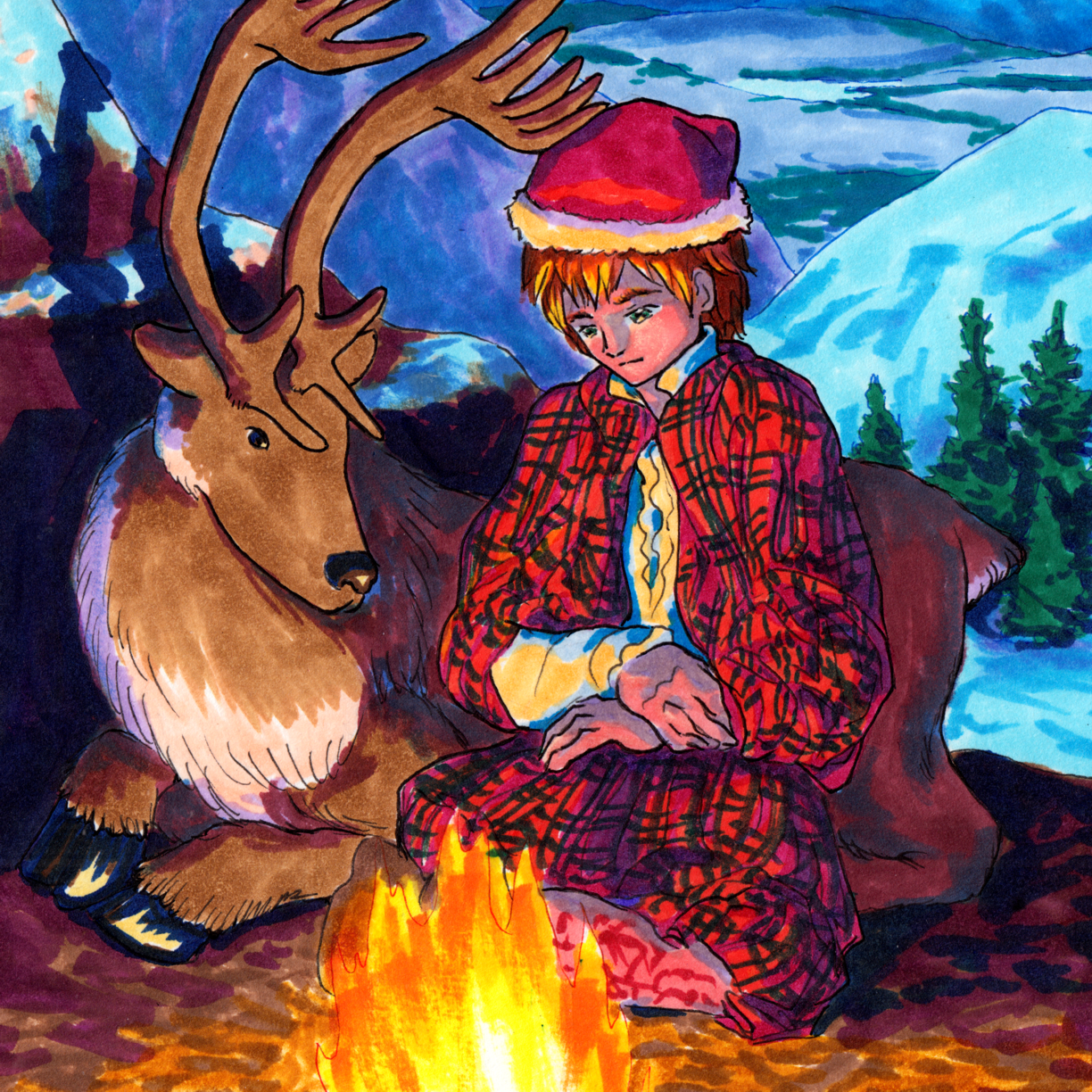 The cover art for the episode Comet leaves his track 2 from the comics series Paper Doll Veronika, which is number 147 in the series