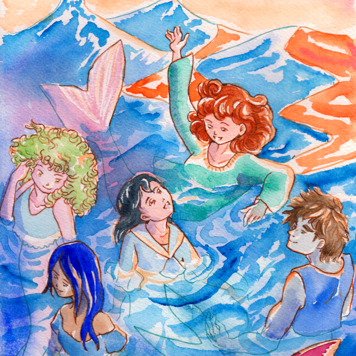 The cover art for the episode To inspire and nurture 1 from the comics series Paper Doll Veronika, which is number 151 in the series