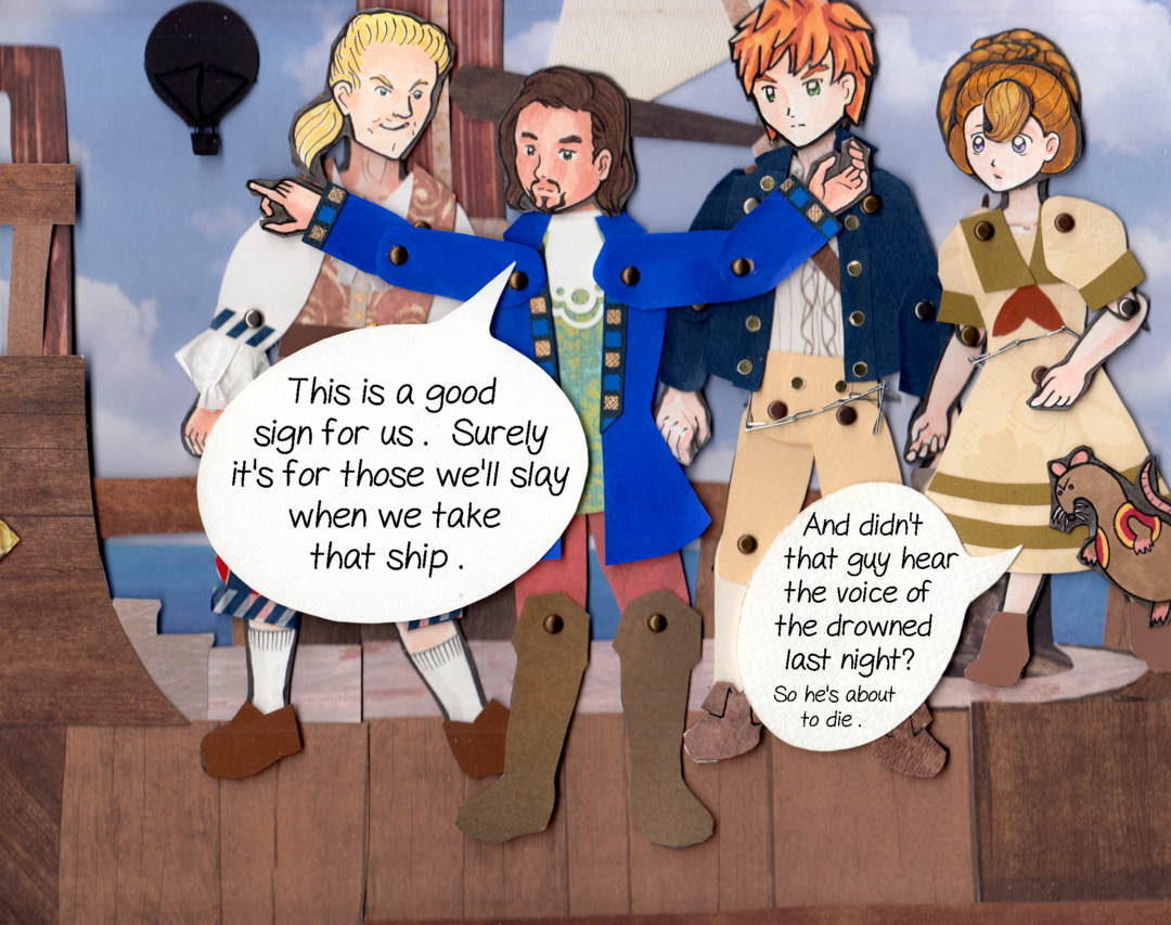 Sibyl's Sport of the Sea 1 panel 6