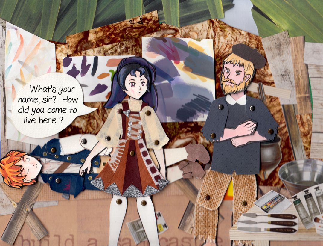 Shipwreck Shanty 3 panel 3