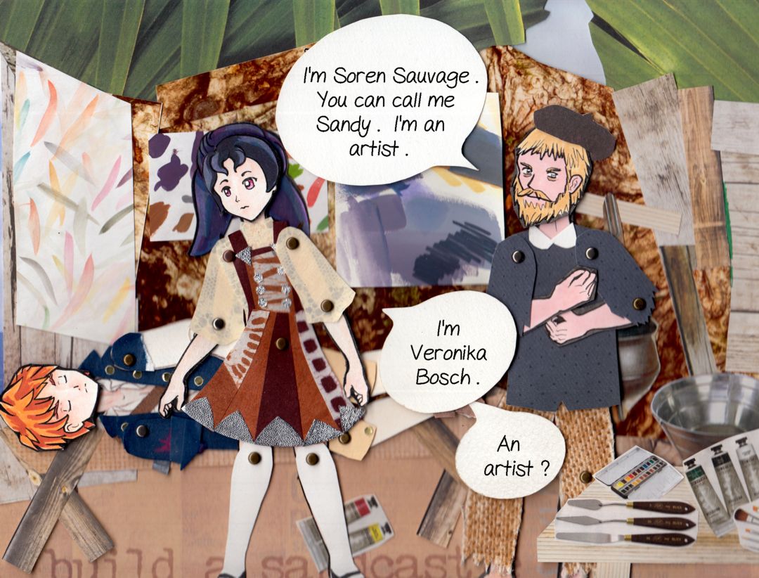 Shipwreck Shanty 3 panel 4