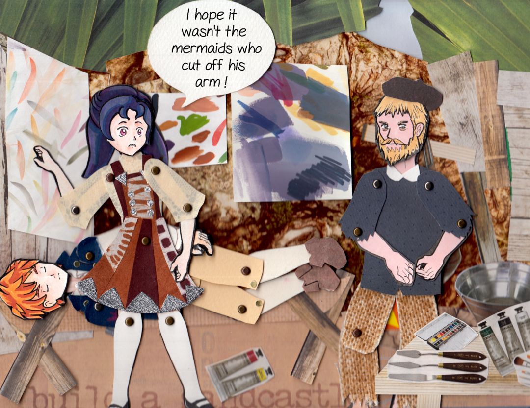 Shipwreck Shanty 3 panel 7