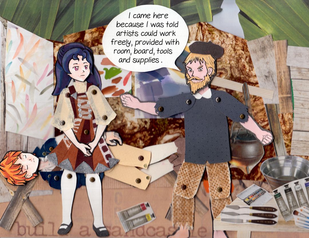 Gatehouse Blues 1 panel 3