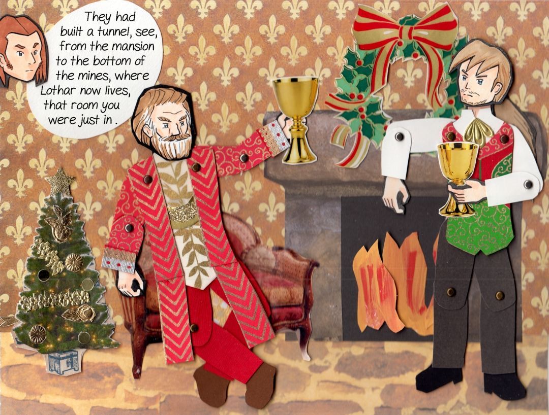 Christmas of Fire I 1 panel 3