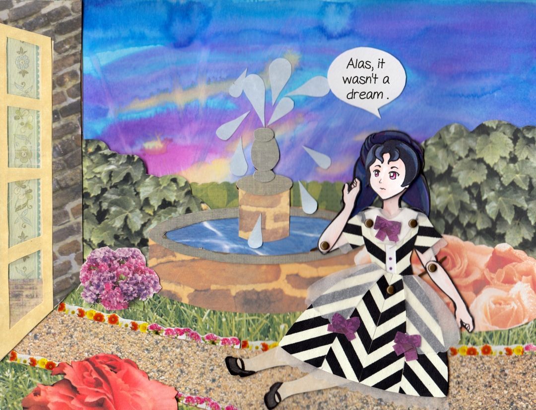 Anxiety in the Garden panel 5