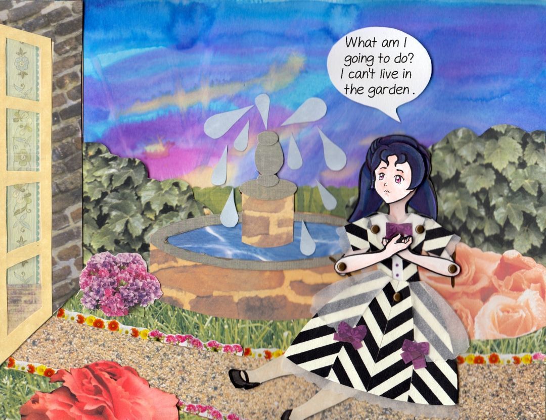 Anxiety in the Garden panel 6