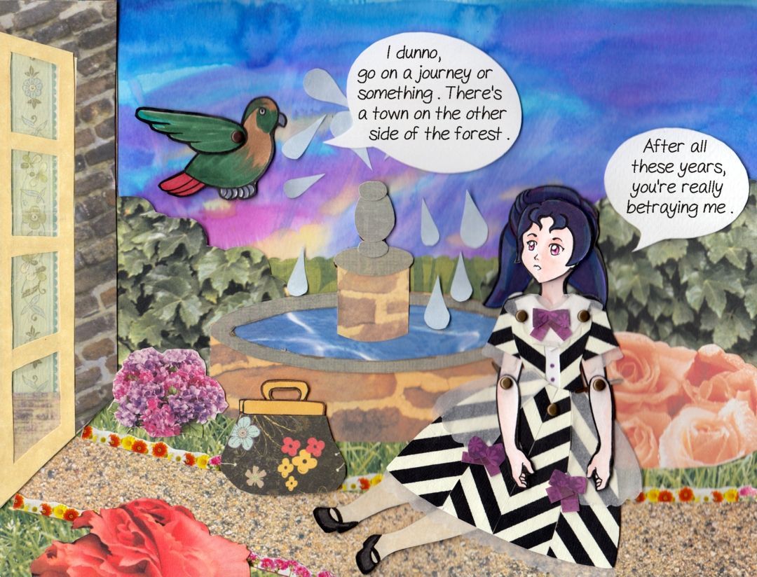 Anxiety in the Garden panel 10