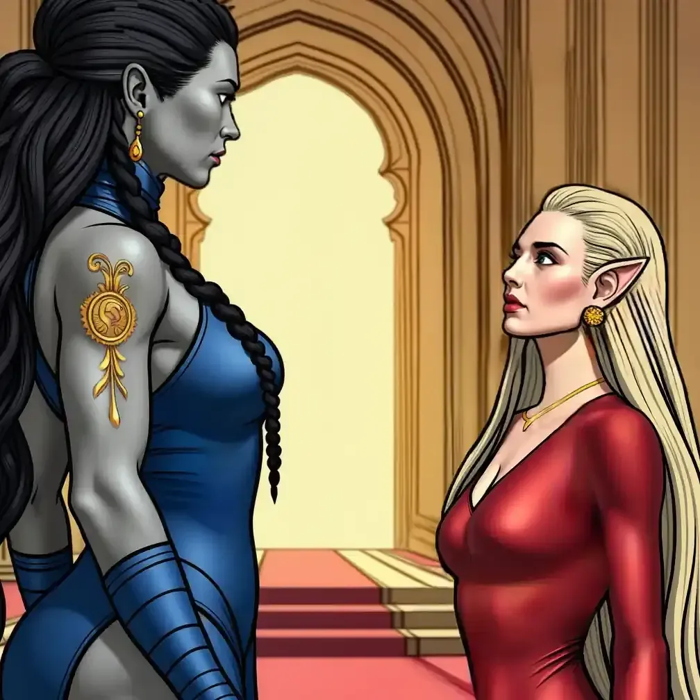 The cover art for the episode On the First Day of Midwinter from the comics series Three of Cups, which is number 27 in the series