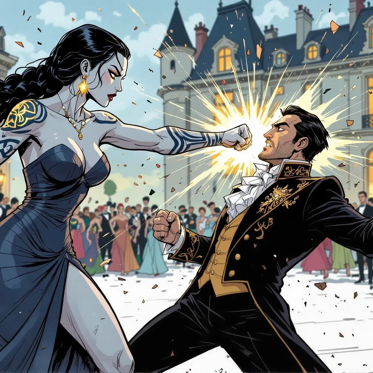The cover art for the episode Twists & Turns from the comics series Three of Cups, which is number 29 in the series