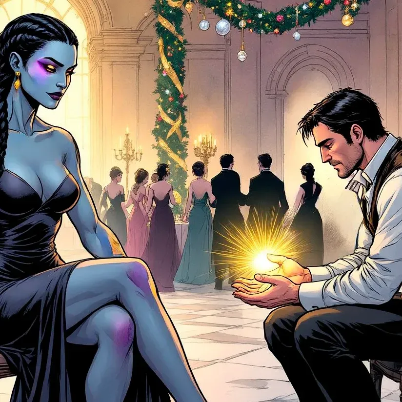 The cover art for the episode Sweet Victory from the comics series Three of Cups, which is number 30 in the series