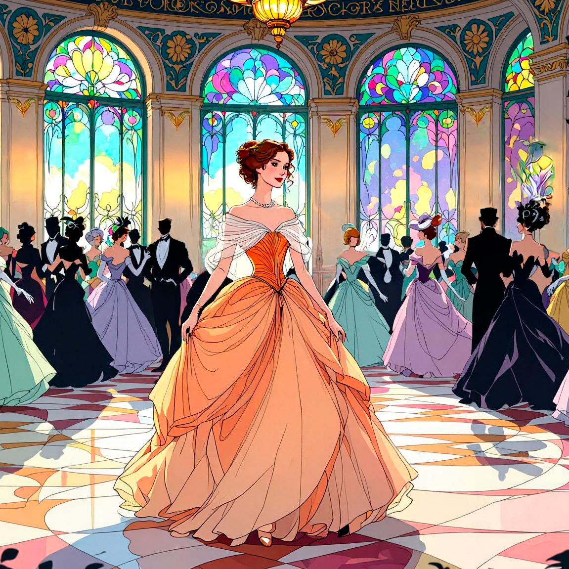 The cover art for the episode Yet Another Party I from the comics series Three of Cups, which is number 41 in the series