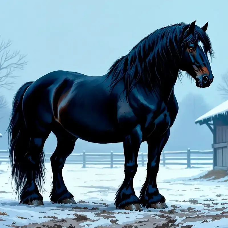 The frontpage cover art for the episode Back to the Stables from the comics series Three of Cups, which is number 45 in the series