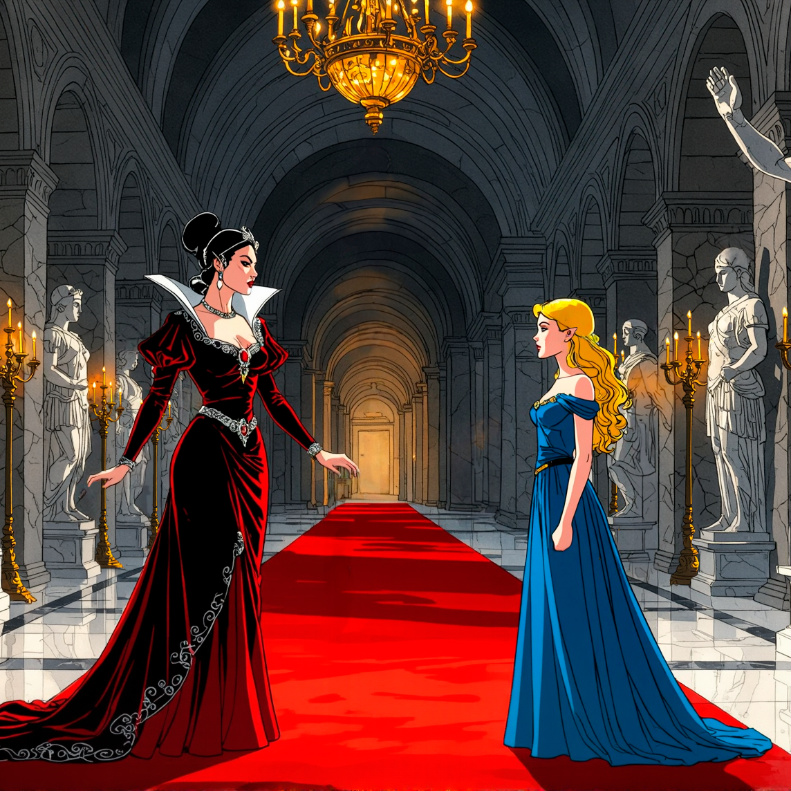 The cover art for the episode A Vow to be Kept from the comics series Three of Cups, which is number 46 in the series