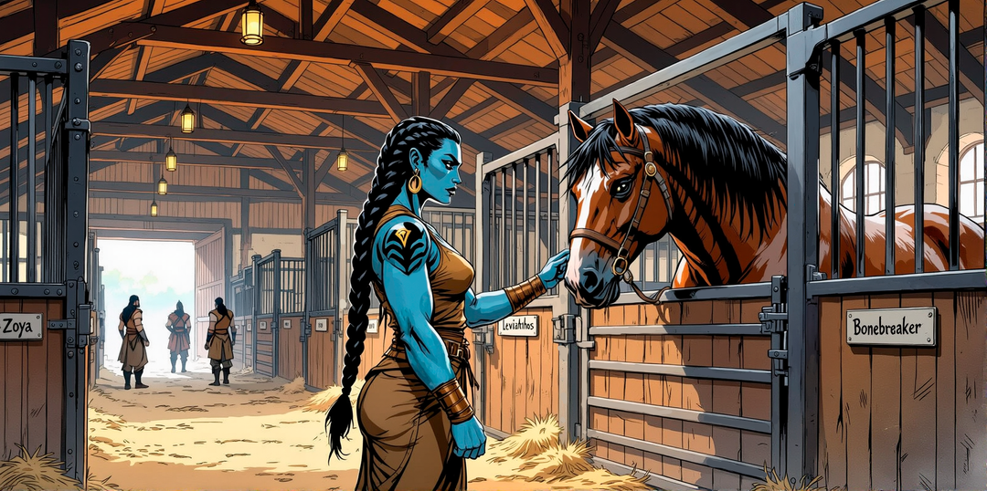 Fancy Horses panel 1