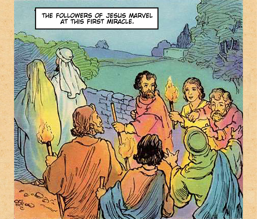 The First Miracle panel 7