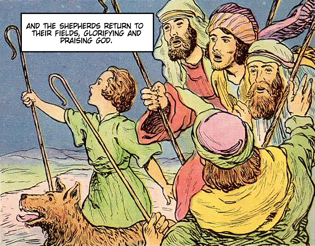 Tidings of Joy panel 9