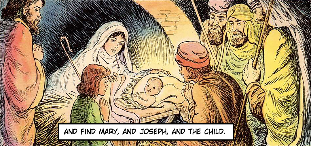 Tidings of Joy panel 6