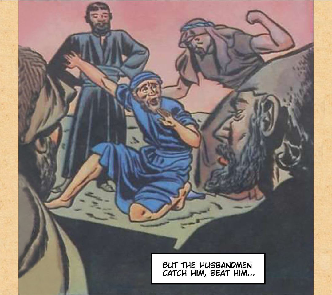 Parable of the Vineyard panel 6