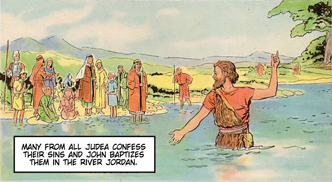 John the Baptist panel 6