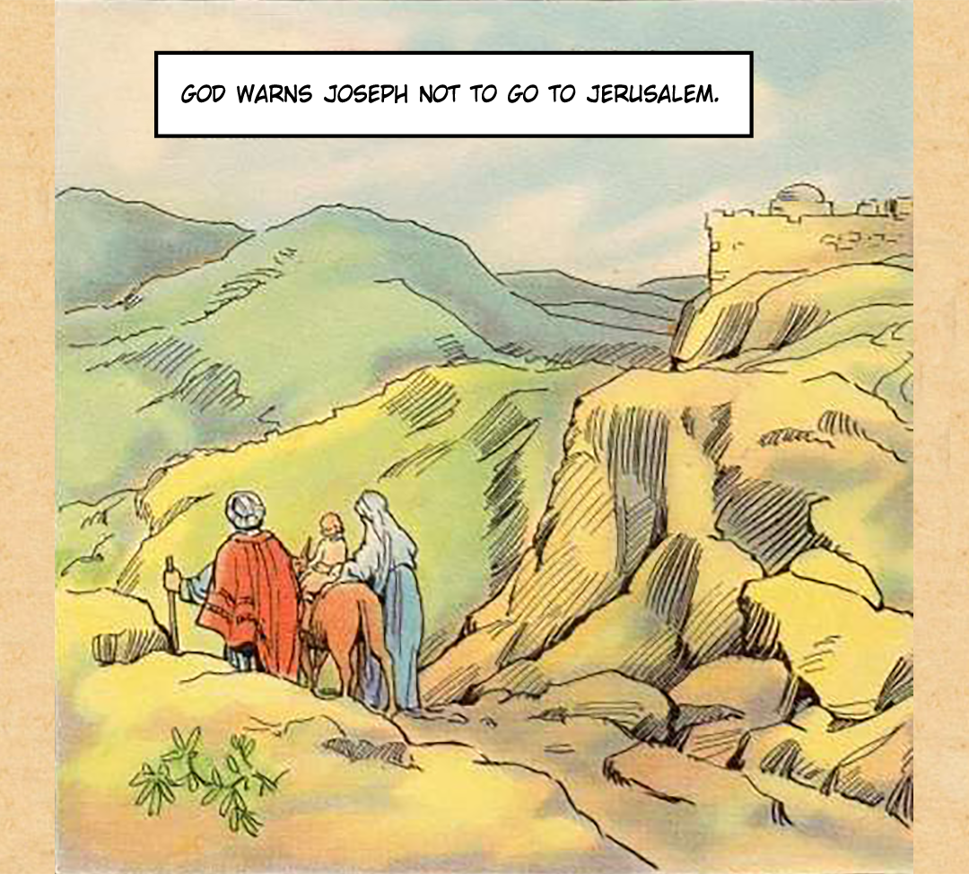 The Return to Nazareth panel 8