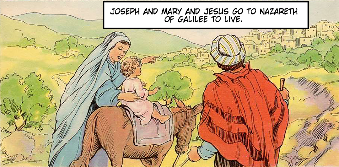 The Return to Nazareth panel 9