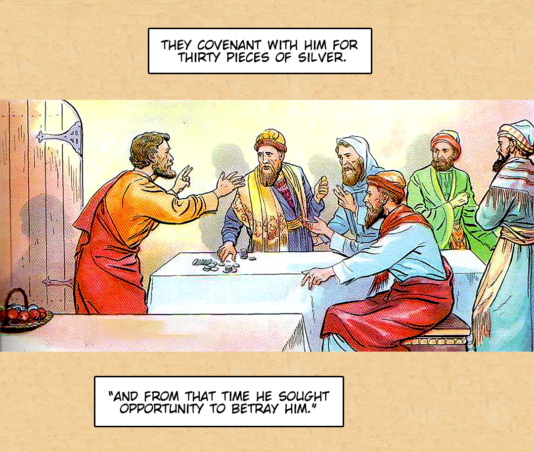 Judas's Betrayal panel 2