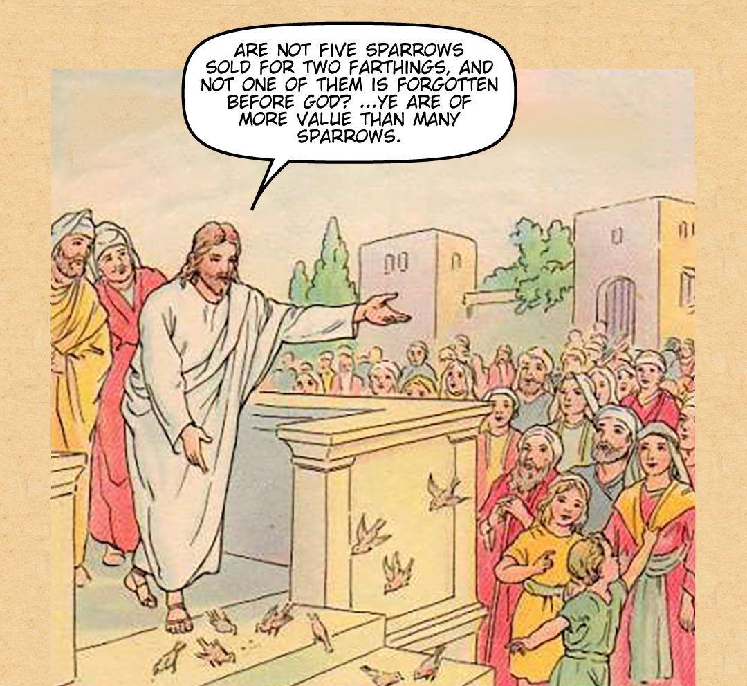 The Pharisees Dispute With Jesus panel 12