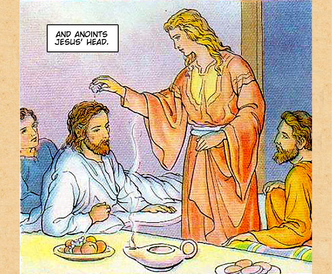 Jesus Anointed panel 4