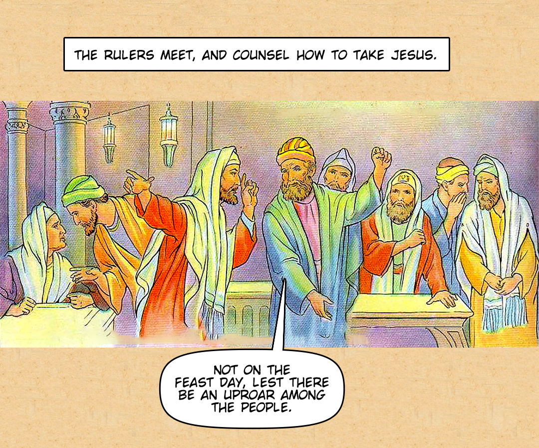 Jesus Anointed panel 1