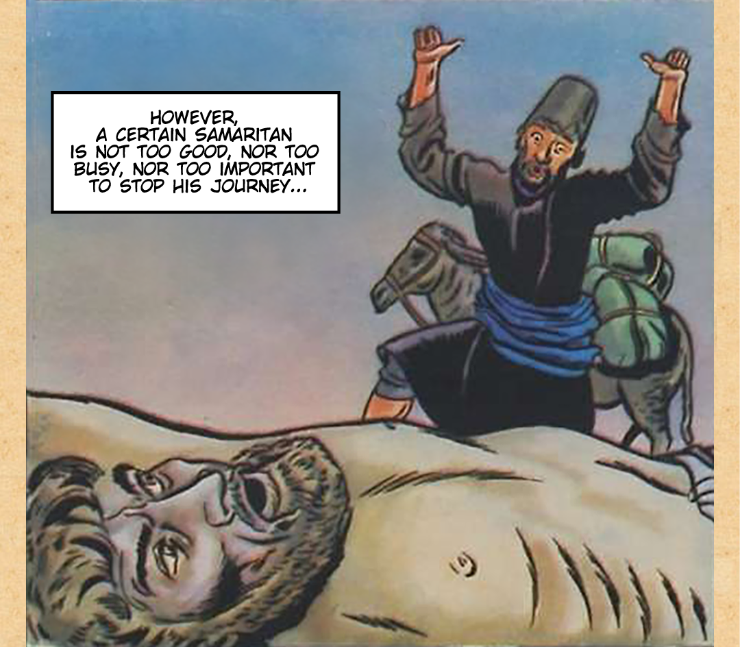 The Good Samaritan 2 panel 1