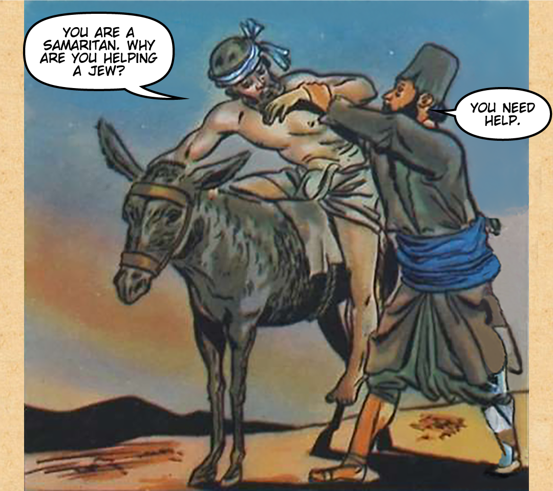 The Good Samaritan 2 panel 4