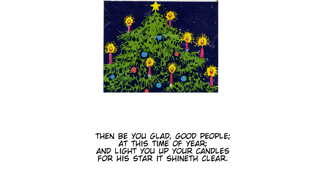 Christmas Interlude #1 panel 7