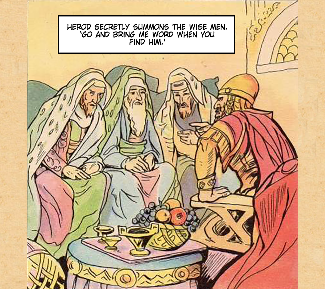 The Visit of the Wise Men panel 6