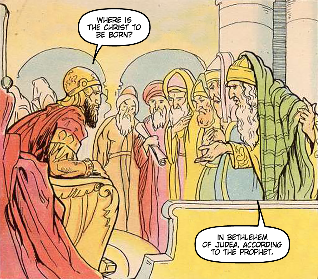 The Visit of the Wise Men panel 5