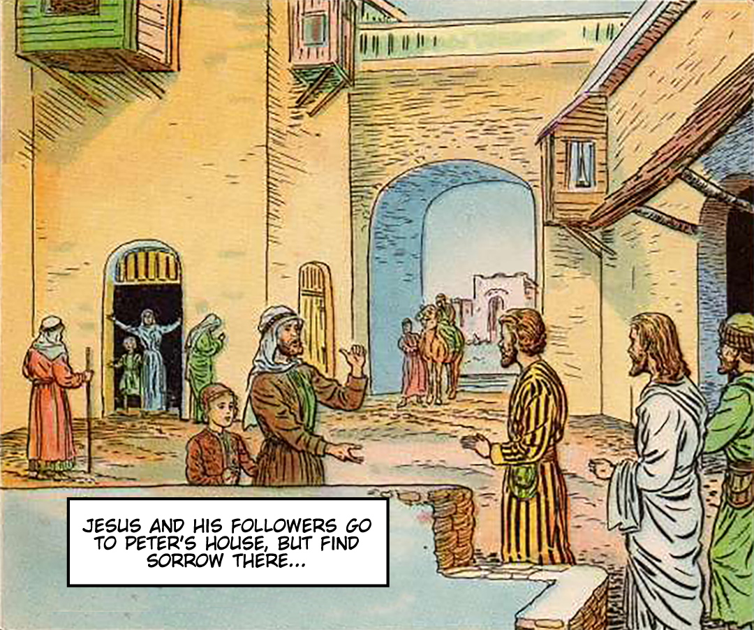 The Miracles in Capernaum panel 4