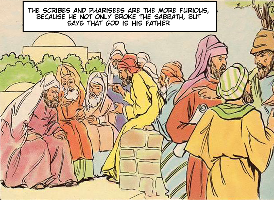 The Healing at the Pool of Bethesda Part 2 panel 6