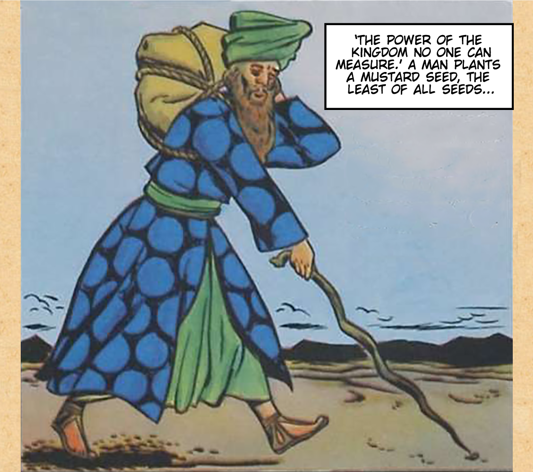 Parables by the Sea 3 panel 1