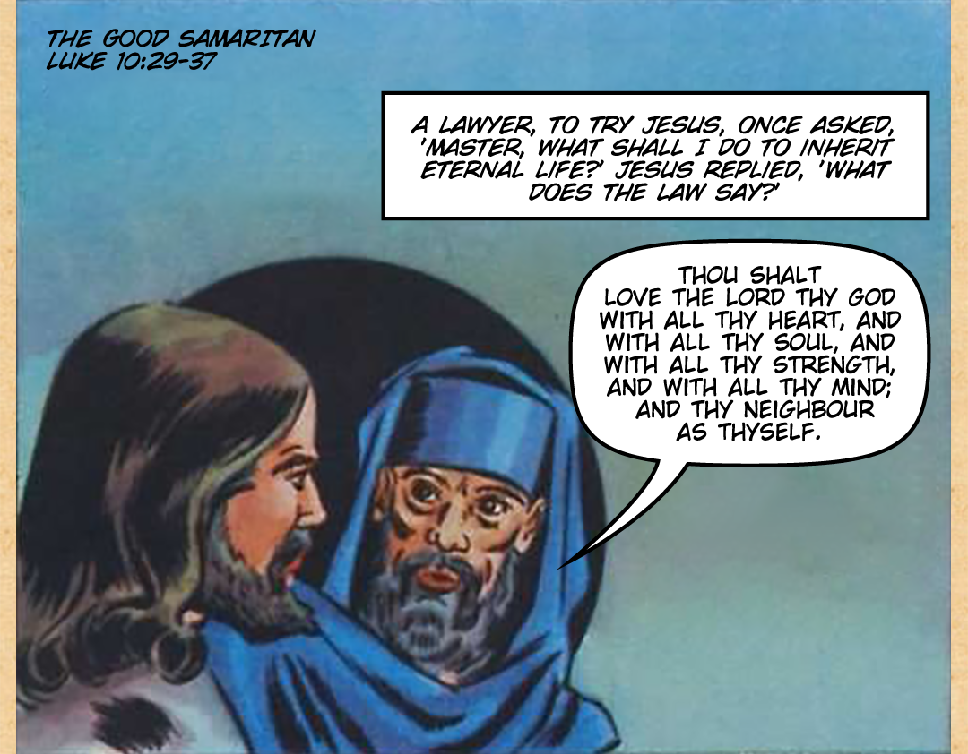 The Good Samaritan panel 1