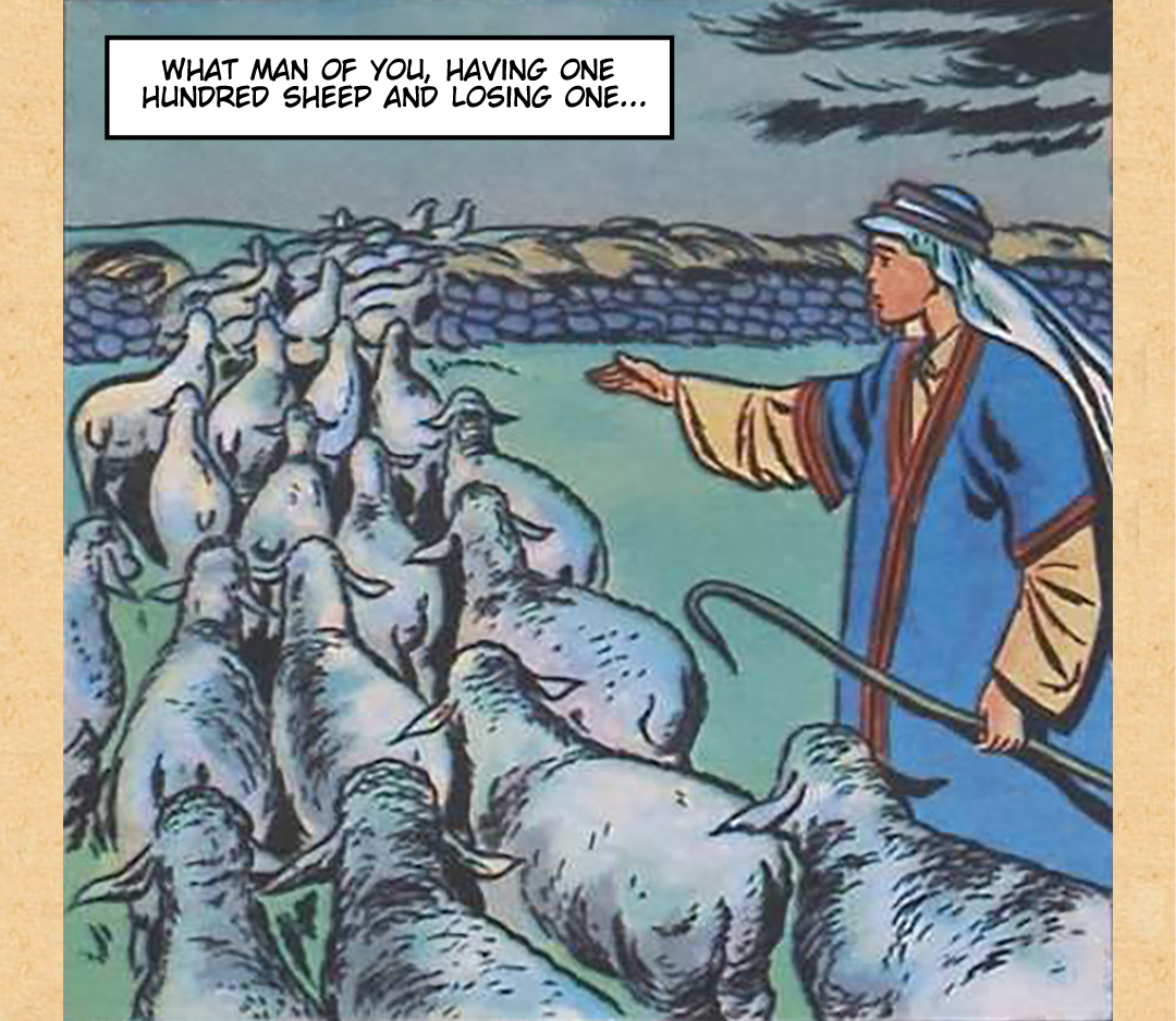 The Lost Sheep panel 2