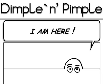 A tiny thumbnail of the cover art for the comics series The Story of Dimple`n'Pimple