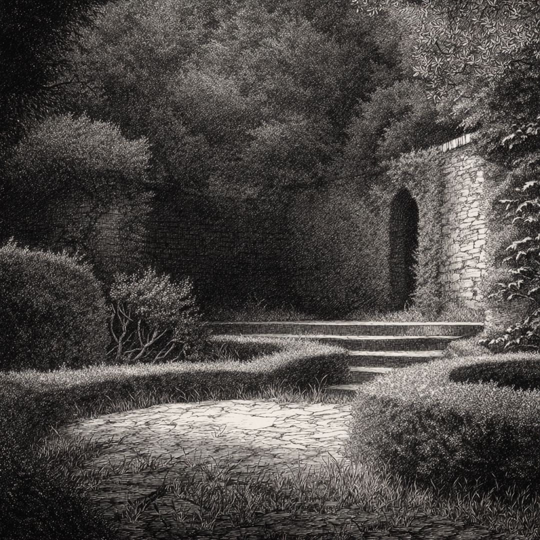 A Garden 4 panel 3